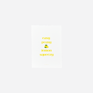Postkarte - Lemon